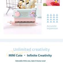 1pc 5-Hole MINI Cute DIY Punch, A5/B5/A4 Can Use, Infinite Creativity, Compact And Easy To Carry, Machine Can Hold Pendants, For Planner, Crafting, Journaling, Replacement Inner Pages - Mini 5-hole - View 11