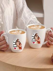 6/12/24pc Custom Face Mom Stickers, Personalized Photo Stickers, Personalized Mother'S Day Gift, First Mothers Day Gift, Photo Gift For Mom, Mothers Day Sticker - Multicolor - View 3