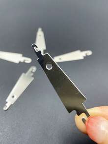 5pcs Cross Stitch Accessories Kit: 5cm Steel Needle Threader, Iron Hook Needle Threader, Double Hook Puller Tools - Double-ended Thread Puller - View 4