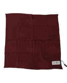 Dolce & Gabbana Silk Handkerchief Embossed Logo Men Red Other Accessories - Red - View 2