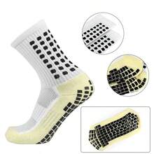 5pcs/Set: Soccer Mid-Calf Leg Warmers + UV Protection Arm Sleeves + Protective Leg Sleeves + Sports Straps + Drawstring Backpack, Unisex Professional Non-Slip Adhesive Leg Warmers For Soccer, Running And Outdoor Activities - Multicolor - View 10