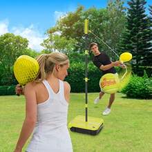 Swingball Pro All Surface Portable Pro Tether Tennis Set Ages 6+ - Tether Tenis Negro Amarillo - Ver 3