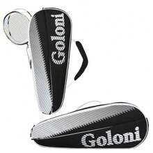 3 Racquet Tennis Bag for Professional or Beginner Tennis Players Rackets Cover Bag with Protective Pad and Lightweight Unisex Design for Men Women Youth and Adults - Blanco - Ver 7