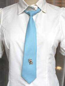 1pc Women's Studded Tie-Less Collar, Suitable For Casual, Street, Daily, Party, Gift - Multicolor - View 6