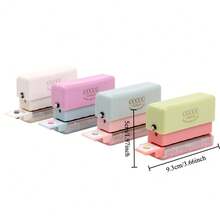 1pc 5-Hole MINI Cute DIY Punch, A5/B5/A4 Can Use, Infinite Creativity, Compact And Easy To Carry, Machine Can Hold Pendants, For Planner, Crafting, Journaling, Replacement Inner Pages - Mini 5-hole - View 3