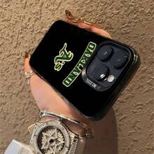 Funda para teléfono con el logotipo de Oakland Athletics Compatible con fundas para teléfonos ,  17,  16 Pro Max,  15 Pro Max,  13 y  12 Brinda protección contra golpes y caídas Un gran regalo para fanáticos de los deportes y amantes del béisbol - Negro - Ver 6