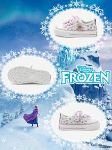 Disney 1 đôi giày thể thao trẻ em, bao gồm giày công chúa, giày công chúa Anna và giày công chúa Arendelle, phù hợp cho sinh hoạt hàng ngày, các hoạt động thể thao ngày lễ và ngoài trời. Đế giày thoải mái, chống trơn trượt, bền và thoáng khí. - Màu tím hoa cà - Xem 4