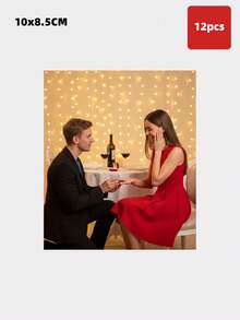 1/4/12/20 Pcs Personalized Photo Wine Bottle Labels, Customized Wedding Champagne Whiskey Stickers, Waterproof Oil-Proof Adhesive Decorative Labels, Wedding Favors For Guests - Multicolor 1 - View 20