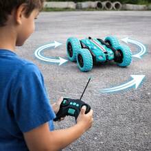 PEYMALERA Kids Remote Control Cars - Blue - View 2