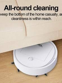 2-In-1 Robot Vacuum Cleaner, App/Voice Control, 4000Pa Max Suction, Sweeping & Mopping, Automatic Charging, Suitable For Pet Hair And Low-Pile Carpets - Multicolor - View 5