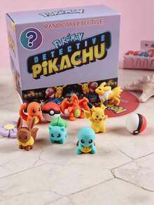 pokemon " Mystery Box" 3D Detachable Plush Toys: Surprise Mystery Draw. Adorable Character Plush Toys-A Must-Have For Back-To-School Season. Perfect As Surprise Gifts Or Party Favors. - Multicolor - View 6