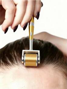 192/540 DRS 钛合金手动微针滚轮，适用于头发 | 面部护理、护肤工具 - 妈妈自我护理、情人节、母亲节护理指南 - 彩色 - 查看 1