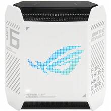 ASUS ROG Rapture GT6 1PK Tri-Band WiFi 6 Gaming Router Cubre hasta 2.900 pies Cuadrados Puerto de 2.5 Gbps aceleración de Juego de Triple Nivel UNII 4  de Internet de por Vida Blanco - blanco - Ver 12