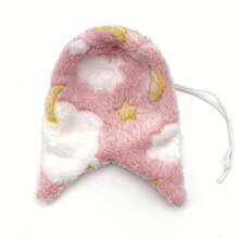 1个冬季鹦鹉小屋防风毛绒悬挂式鸟巢，适用于所有小型鹦鹉，宠物用品，鸟类用品，鸟巢，鹦鹉巢 - 彩色 - 查看 8