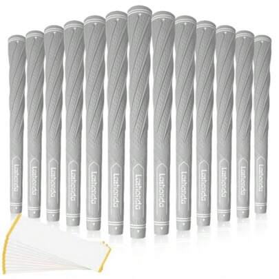 Golf Grips Standard Size Pack of 13 Available in Gray Black Blue