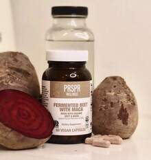 PRSPR Wellness Fermented Beet W/ Maca 60 Vegan Capsules Non-GMO FREE SHIPPING - 1 - Xem 6