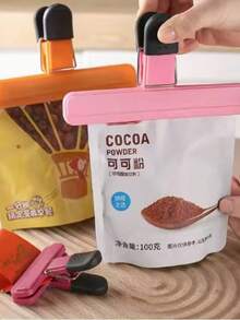 Food Sealing Clips, Moisture-Proof Sealing Clips Suitable For Household Snacks, Simple Sealing Clips, Convenient Sealing Clips, Snack Sealing Clips, Food Preservation Sealing Clips - Color - View 3