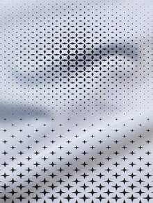 Men's Casual Daily All-Over Print Round Neck Short Sleeve T-Shirt, Summer - Multicolor - View 4