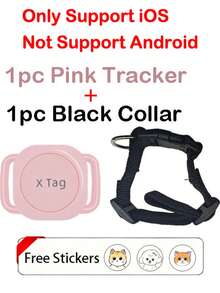 IOS Only, Not Compatible With Android. Pet Precise Anti-Lost Tracker, Suitable For IOS System, Can Track Cats, Dogs And Other Pets, Universal Collar, Compatible With Apple Tracker, Similar To Airtag IOS Tracker. Only Supports IOS Find Function, Not Compatible With Android Devices. Animal Tracking Solution, Pet Location Monitoring, IOS Pet Collar, Plastic Shell, Universal Collar Design, IOS Pet Owner, Urban Pet Guardian, Adjustable Collar. - Multicolor - View 7