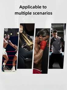 1双轻薄弹力拳击手绷带，适合初学者，提供保护功能和极致舒适感，适用于综合格斗和其他运动，男女通用专业运动防护手套 - 彩色 - 查看 3