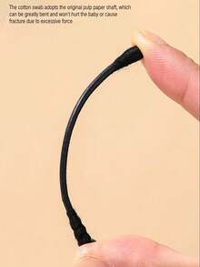 100支双头软耳勺，耳垢清除棉签 - 温和去除黑头和清洁，独立包装卫生耳勺，双头设计，高品质包装，日本个人护理工具，时尚容器，舒适握感 - 雙頭 - 查看 6