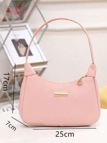 Valentine's Day Gift For Women: Lychee Seed Women's Handbag, Fashion Women's Shoulder Bag, Zipper Bag And Wristband, Multifunctional Armpit Dumpling-Shaped Wallet, Suitable For Women's Birthday Party, Valentine's Day Event Gifts. These Exquisite Gifts Are Available In A Variety Of Colors. - 彩色 - 查看 10