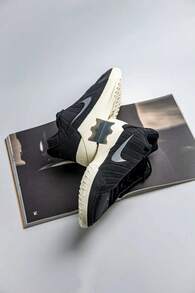 Zapatillas de baloncesto de caña baja versátiles y cómodas Nike WITNESS IX EP para hombres - Blanco y Negro - Ver 7