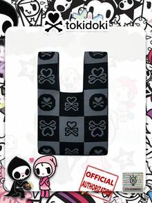 TOKIDOKI 卡通图案手提包，便携可折叠托特包，适合购物、日常使用，送朋友的礼物 - 彩色 - 查看 6