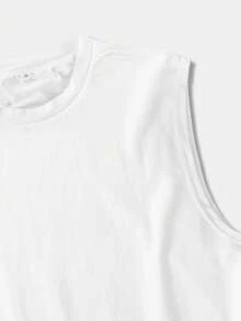 Áo tank top không tay in hình cầu thủ bóng đá người Brazil ROBINHO, áo thể thao mùa hè dành cho nam. - trắng - Xem 6