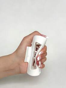 3个装柔软硅胶时尚发夹 - 强力防滑 - 符合人体工学设计，硅胶发爪夹，柔软发爪，高级防滑发夹，全新设计，耐用不易断裂的造型配件 - 彩色 - 查看 7