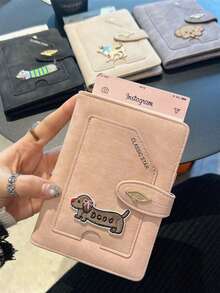 Multi-Functional Anti-Theft Protective Cover, Passport Holder, Minimalist Card Holder, Cartoon Theme Ticket & Travel Document Organizer - Multicolor - View 4