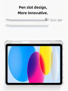 Compatible With Ipad 11th Generation Protective Case, A16 Case, Built-In Pen Slot, TPU Soft Shell, Minimalist Design/Pink/Foldable Tablet Case, Case, Compatible With Ipad 10th Generation Protective Case, Compatible With IPad Air 11 Tablet Case, Tab M11 Case, MatePad Case, Compatible With Matepad SE 11 ", Pad2 11"/ Pad SE 11 Inch Tablet Protective Case - Sky Blue - View 4