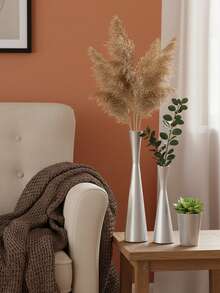 1 Pc/1 Set Tapered Waist Metal Craft Vase, Modern Light Luxury Twisted Pattern Flower Vase, Suitable For Dining Tables, Weddings, Birthdays, Living Rooms, Entryways, Tea Rooms, Tabletop Decorations, High-End Restaurants, Fireplace Mantels, Family Gatherings Celebrations, Decorative Ornaments, Yoga Meditation, Aromatherapy Spaces - Multiple Styles - View 11