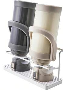 Cup Storage Rack - White - View 12