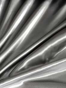 2pcs Satin Pillowcase, Soft & Smooth Pillowcase For Hair And Skin Care, With Envelope Closure (Pillow Insert Not Included), Grey - Grey - View 2