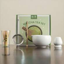 1pc/5pcs Japanese Matcha Bowl, Matcha Whisk Set, Includes Whisk, Tea Scoop, Tea Strainer, Tea Cloth, Traditional Tea Ceremony Tools, Holiday Gift - Multicolor - View 10