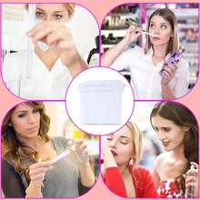 Honbay 100PCS Flower Shaped Disposable Perfume Test Strips Essential Oils Paper Test Strips Smelling Test Paper White Testing Strips Aromatherapy Fragrance Tester Strips (A) - ColorA - 查看 5