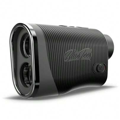 Blue Tees Golf Series 3 Max+ Golf Rangefinder with Slope Switch 1000 Yards Range Finder 6X Magnification Laser Rangefinder Slope Measurement Magnetic Strip Flag Pole Locking with Pulse Vibration