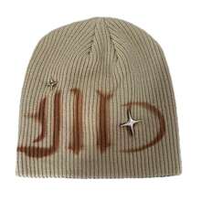 1 件涂鸦街头风格针织帽，温暖时尚休闲百搭男士帽子 - 月亮星星針織帽 - 查看 11