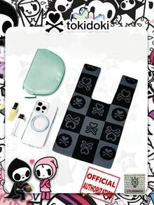 TOKIDOKI 卡通图案手提包，便携可折叠托特包，适合购物、日常使用，送朋友的礼物 - 彩色 - 查看 7