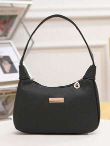 Valentine's Day Gift For Women: Lychee Seed Women's Handbag, Fashion Women's Shoulder Bag, Zipper Bag And Wristband, Multifunctional Armpit Dumpling-Shaped Wallet, Suitable For Women's Birthday Party, Valentine's Day Event Gifts. These Exquisite Gifts Are Available In A Variety Of Colors. - 彩色 - 查看 11