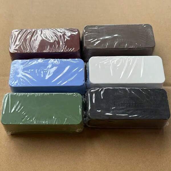 KLONKEE Set de compuesto para pulir metal de 8oz/12oz/25oz, set de 2/3/6 piezas (4oz cada una) de pasta para pulir aluminio y acero inoxidable, que van desde pulido grueso hasta fino