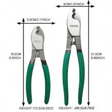 1 件装电缆剪钳，6 英寸、8 英寸、10 英寸小头，10 英寸大头，工业级宽口电缆剪钳，锋利，电工工具 - 電纜剪 - 查看 8