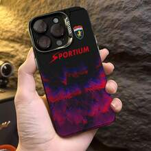 Camiseta de fútbol con diseño rojo y azul. Esta elegante funda para teléfono es compatible con Samsung, Apple, OPPO, , etc. Fabricada en TPU flexible, resistente a golpes y arañazos, ofrece una excelente protección contra caídas y un agarre cómodo. Es un regalo ideal para familiares, amigos y seres queridos, y una opción perfecta para festivales. Fundas para iPhone, San Valentín, , fundas para hombre, celulares y accesorios, funda negra para teléfono. - Negro - Ver 4