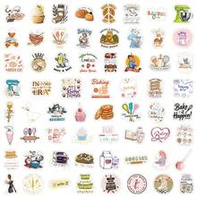 62 PCS Baking Stickers High-Quality And Beautiful Stickers For Scrapbook, Journaling, Laptop, Bumper, Skateboard, Water Bottles, Computer, Phone, Hard Hat, Car Stickers And Decals - Random Style - View 3