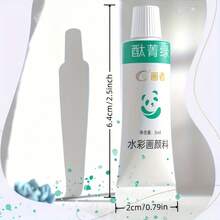 水彩颜料套装 - 多色绘画用，12/18/24色可选，每瓶5毫升/0.18盎司 - 专业美术用品，适合初学者、学生和成人，色彩鲜艳，可用于创意绘画项目 - 水彩顏料 - 查看 3