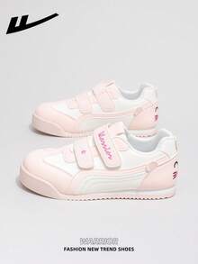 WARRIOR Women's Thick Sole Lace-Up Soft Bottom Casual Sneakers, Low-Top Flat Outdoor Shoes, Summer Commuter Shoes, Round Toe Low Heel Non-Slip Solid Color Elegant Soft Sole Shoes For Outings And Hiking, Suitable For Students Graduation Photos, Women's Low-Top PU Upper Sports Skateboard Shoes - Flour/Rice - View 3