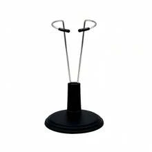 [Minimalist Style] For Labubu Adjustable Metal Doll Stand | 12-15cm Teddy Bear/Action Figure Display Stand, Black/White Base, Portable Photography Prop (Multiple Angle Fixation + Plush Doll Storage Rack) - Multicolor - View 9