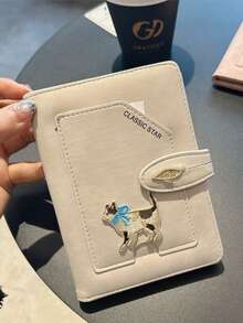 Multi-Functional Anti-Theft Protective Cover, Passport Holder, Minimalist Card Holder, Cartoon Theme Ticket & Travel Document Organizer - Multicolor - View 3