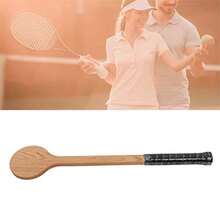 Tennis Pointer Wood Spoon Tennis Racket Swing Practice Training Aid with Storage Bag for Sports Standard model-60cm - como en la foto - Ver 5